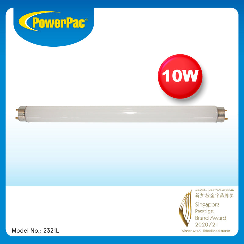 PowerPac Mosquito killer Lamp. Mosquito Replacement Lamp. Replacement Tube 10W (2321L)