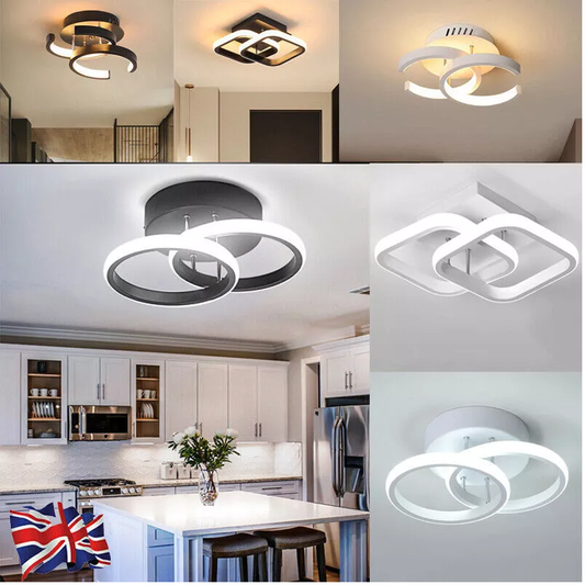 Modern LED Ceiling Light. Stylish Chandelier
