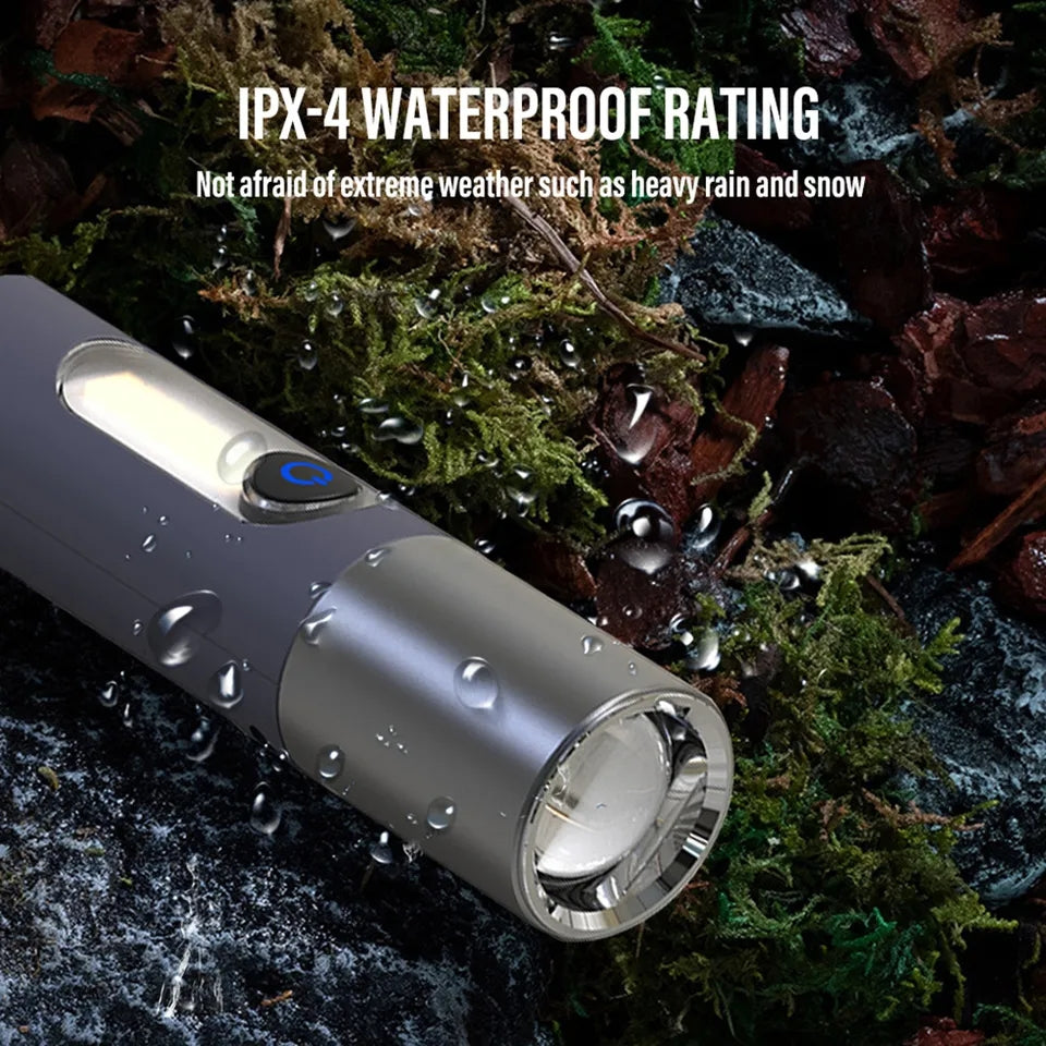 Digital Thunder XST-836. Rechargeable Waterproof Torch FlashLight