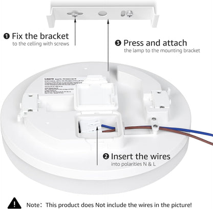 2 Pack 48W LED Ceiling Light