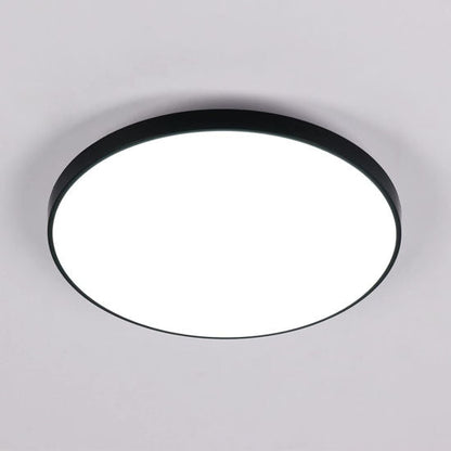 24W Ultra-Thin LED Ceiling Light with Dimmable 2000K Backlight. Warm Night Light & Timer. Modern 12 Inch Round Flush Mount for Bedroom Living Room Kitchen