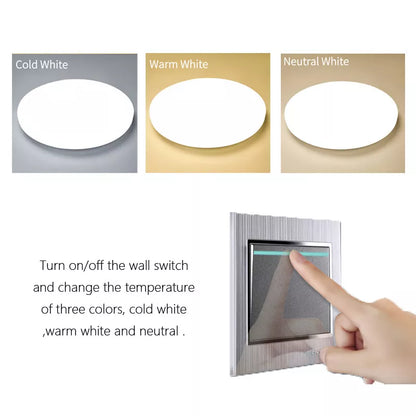 Modern LED Ceiling Light Round Panel Down Lights For Kitchen and Living Room