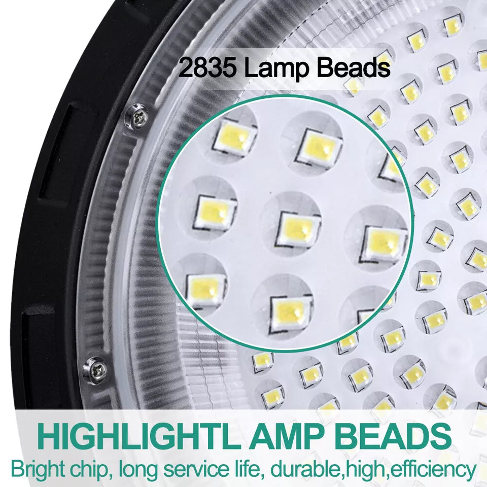 6x 500W UFO LED High Bay Light Industrial Warehouse Factory Workshop Lights