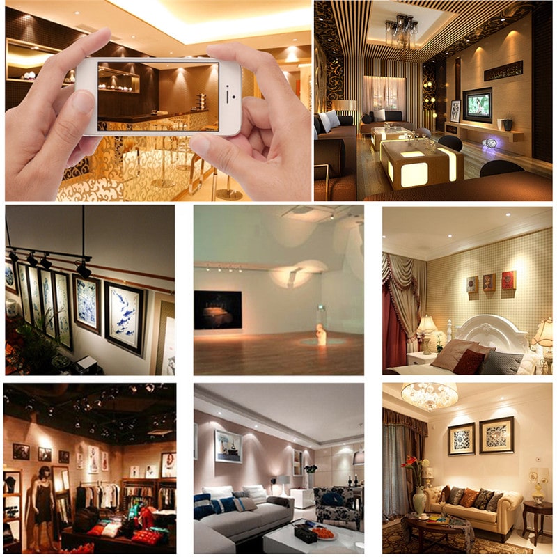 6 Pack 3.5W GU10 Warm White LED Bulbs(EU Standard)