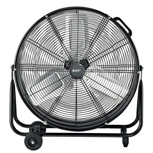 24 inch High Velocity Industrial Drum Fan with Adjustable Tilt