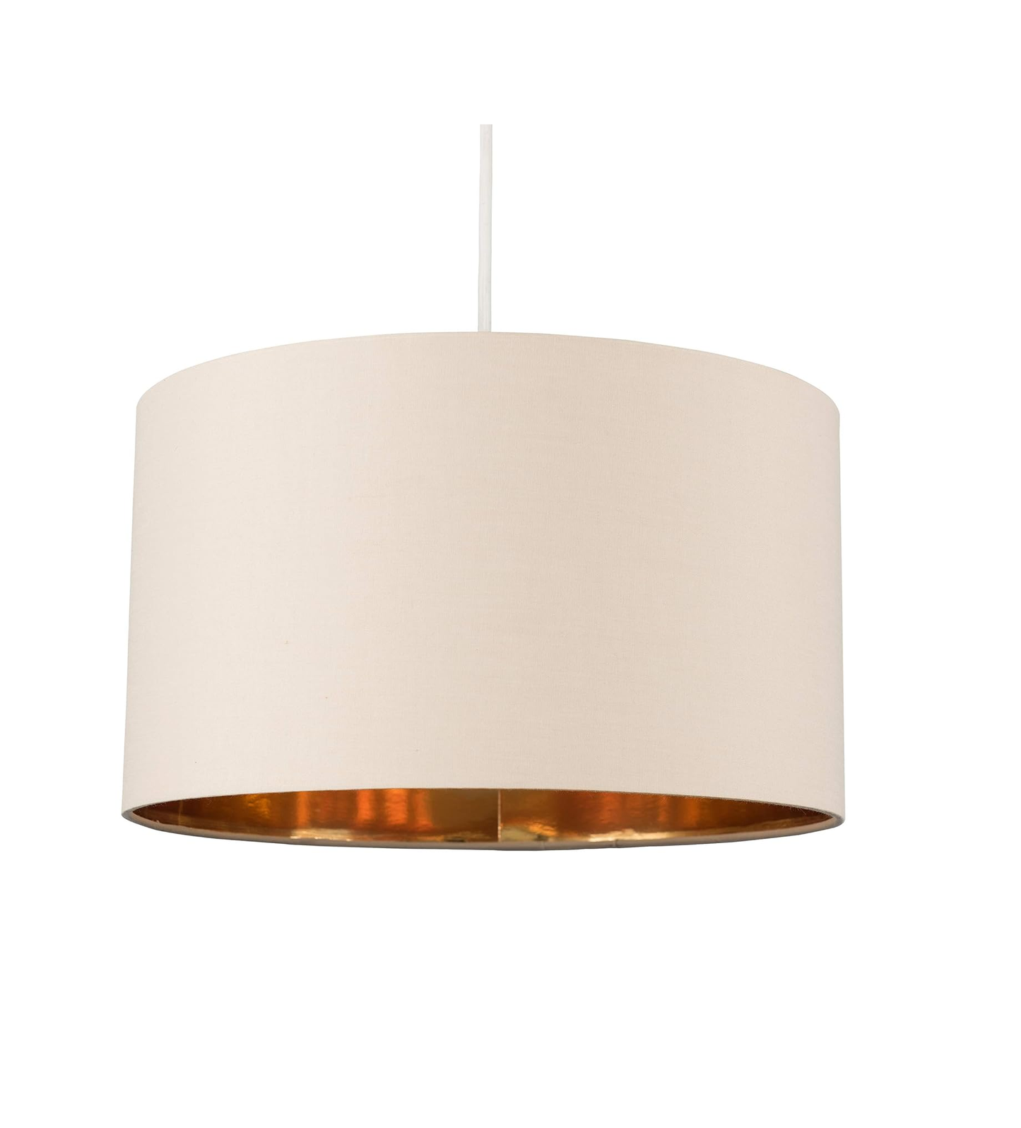 Large Modern Black and Gold Drum Light Shade. Pendant Lights. Home Décor & Improvement Essential