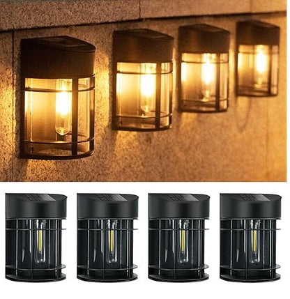 Solar Fence Garden Lights