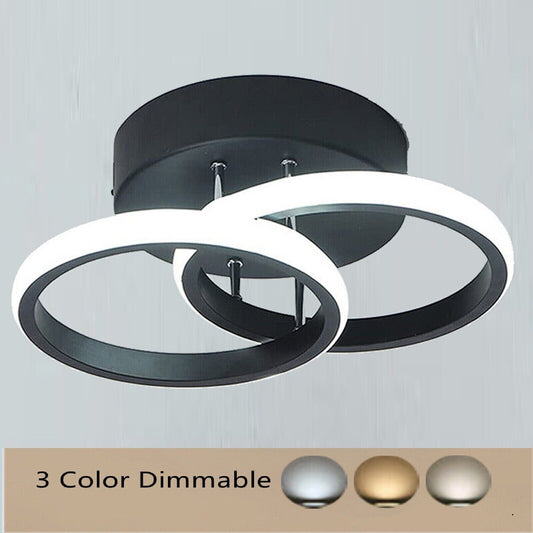 LED Lamp Ceiling Light Modern Chandelier Living Room Bedroom Pendant Light