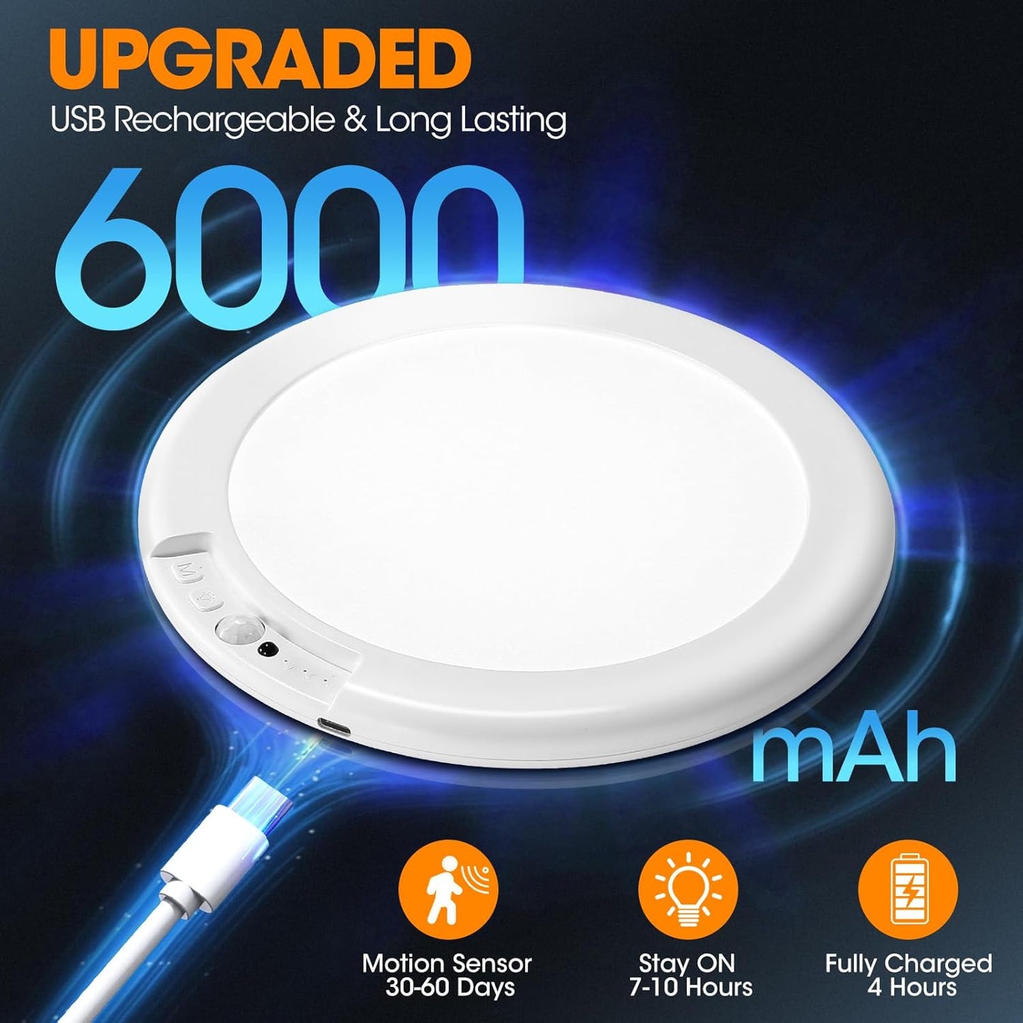 Motion Sensor Ceiling Light with Remote