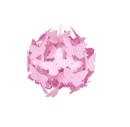Modern Bright Pink Butterflies Ceiling Chandelier Lamp Shade | Pendant Lights. Home Décor & Improvement Essential