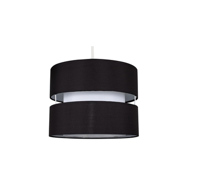 Modern 2 Tier Ceiling Light Shade in a Grey Finish | Pendant Lights. Home Décor & Improvement Essential