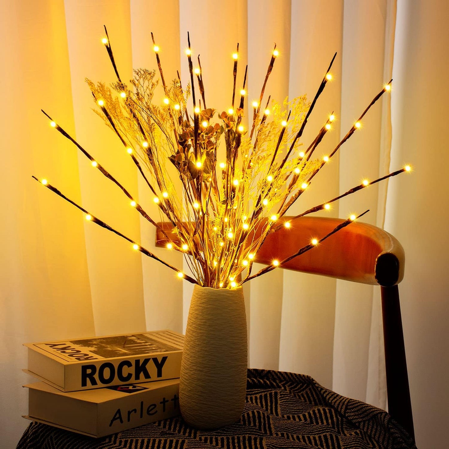 3 Pack USB Twig Branch Lights
