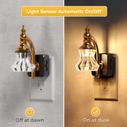 Plug-in Night Light Floral Style (Down)