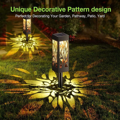 6 Pack Solar Garden Lights – Waterproof Outdoor Pathway Lamps