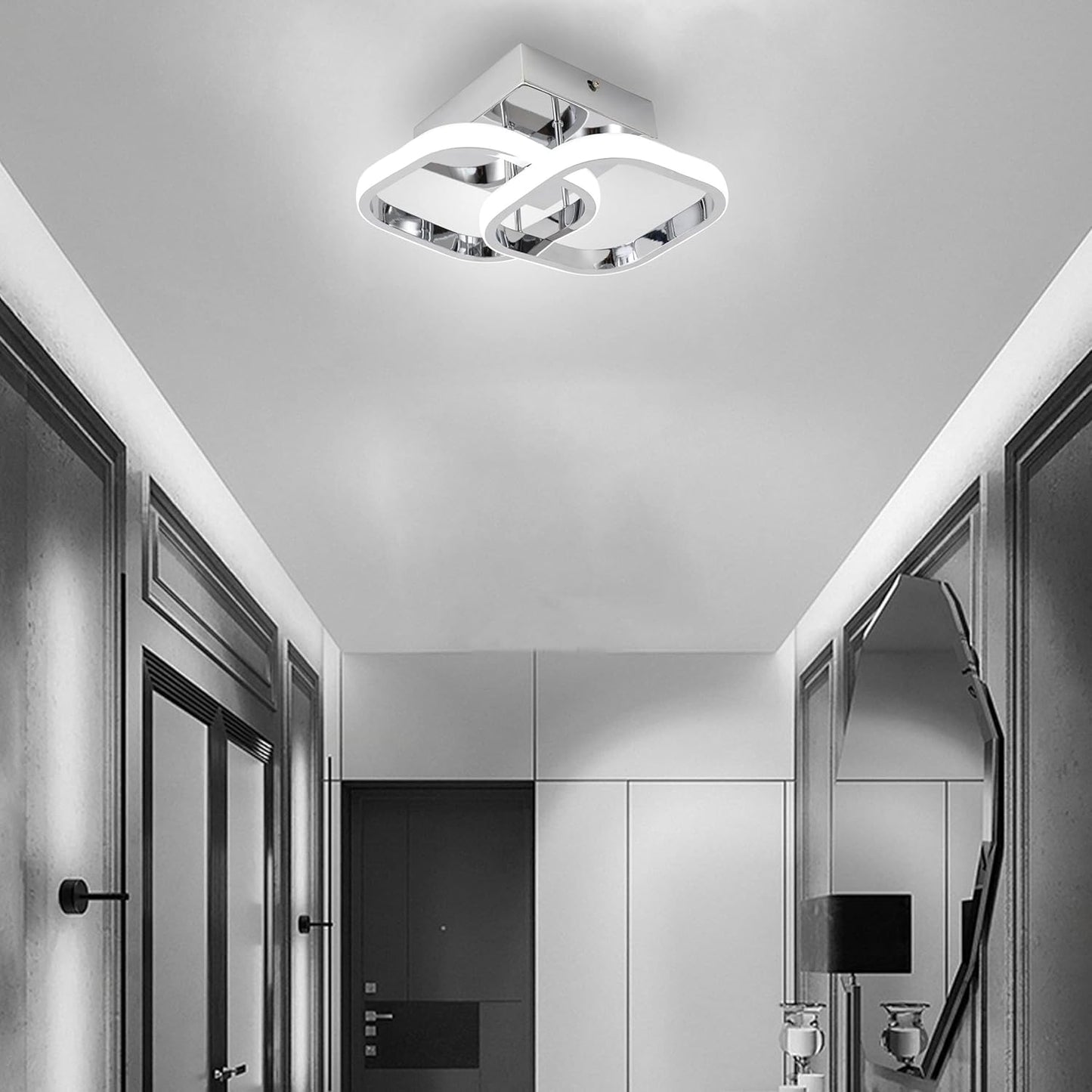 22W Square Motion Sensor Ceiling Light