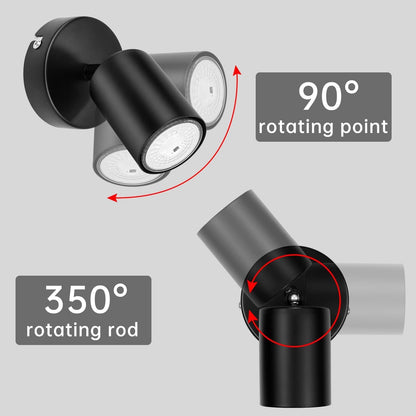 Adjustable Spot Light with GU10 Socket