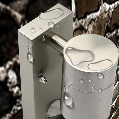 Outdoor Motion Sensor Wall Light – Stainless Steel IP44 GU10 Downward Facing Exterior Light
