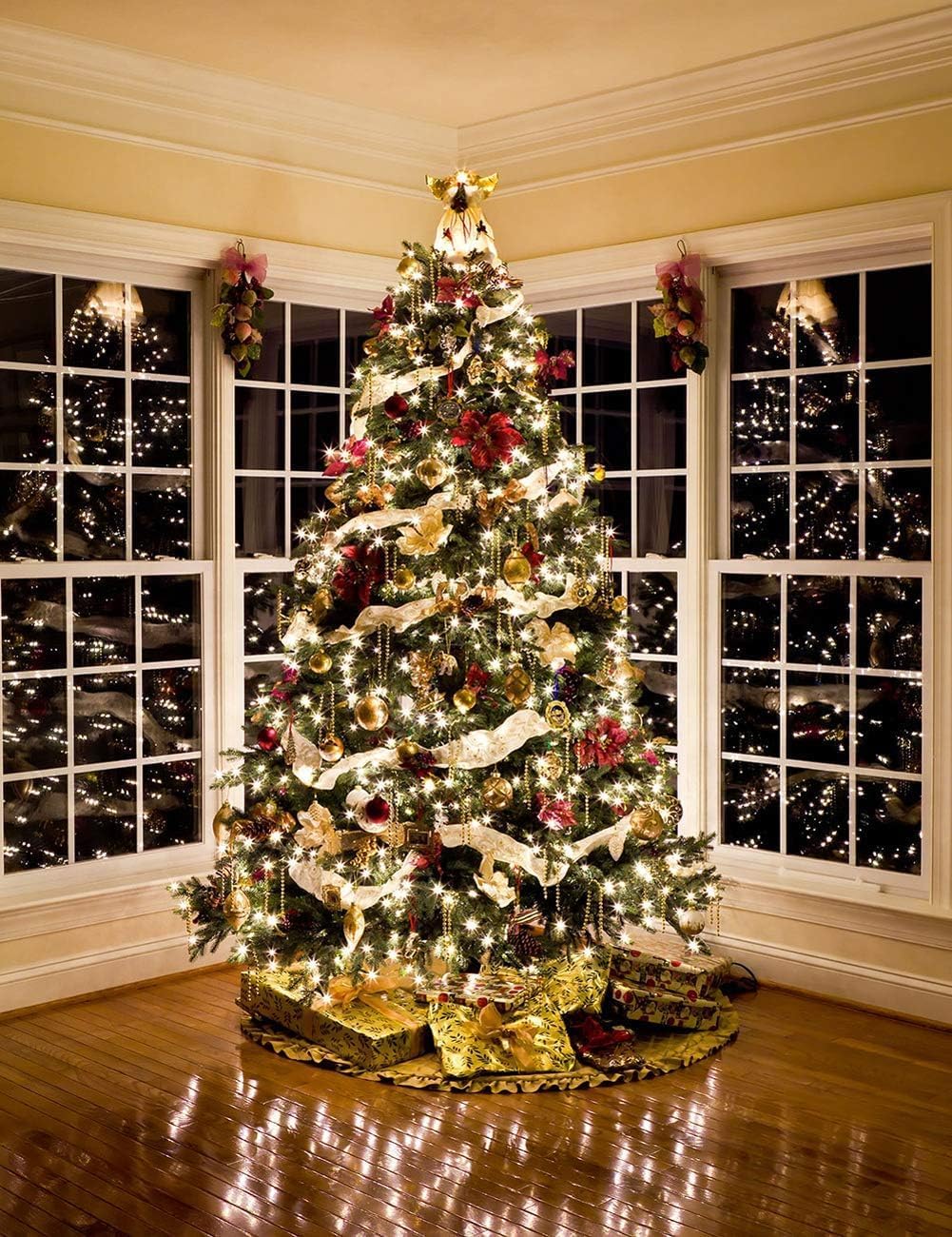 20M 200 LED Fairy String Lights – USB. Remote. 8 Modes. Warm White