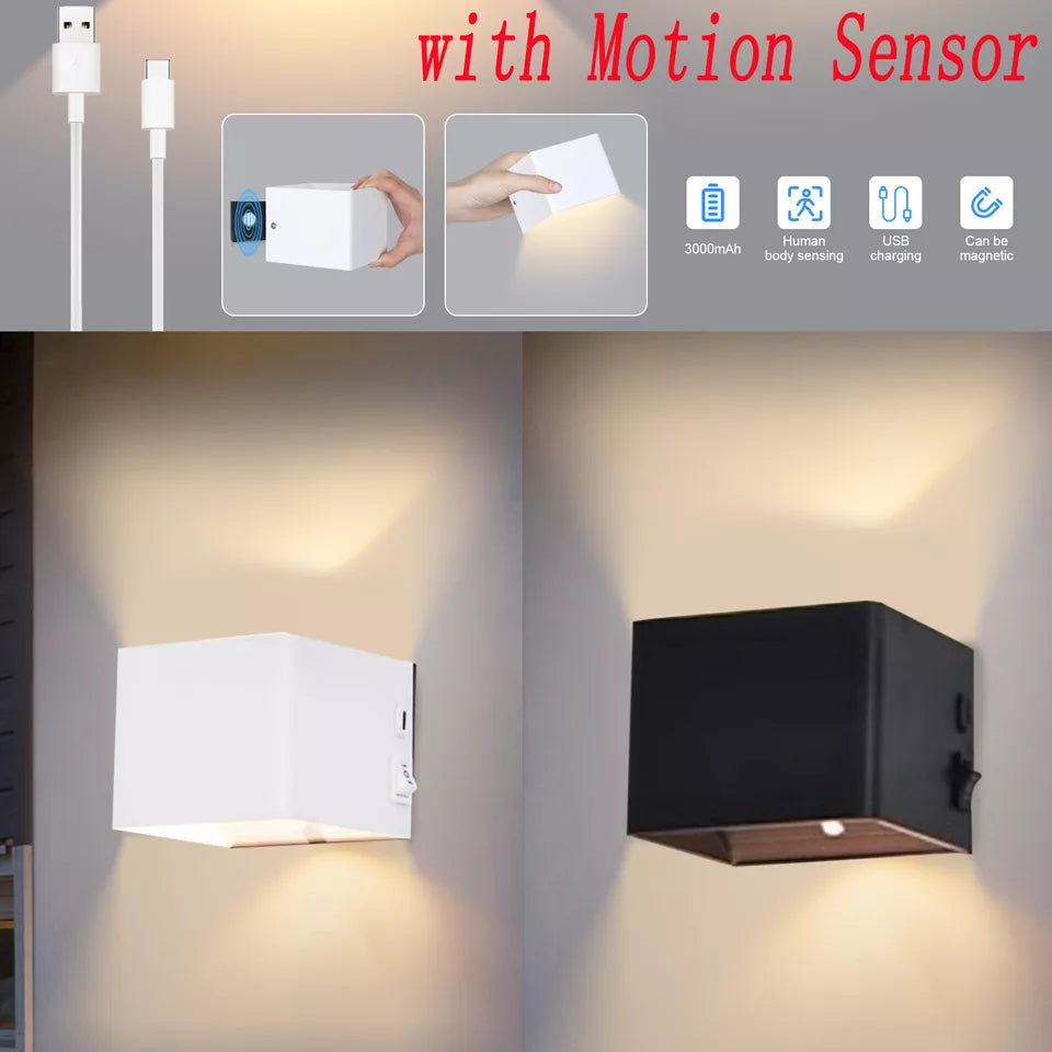 Modern Indoor LED Wall Lamp – Warm White Light. Wall Mounted. IP44 Rated