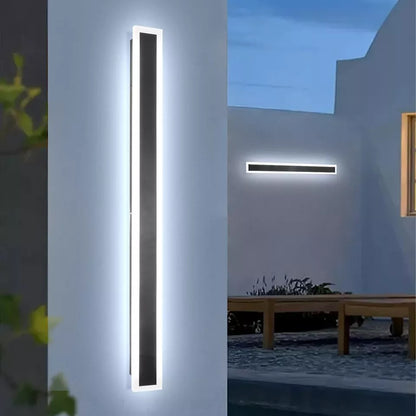 Modern LED Wall Light Sconce – Waterproof Outdoor/Indoor Strip Lamp. IP65. 24W