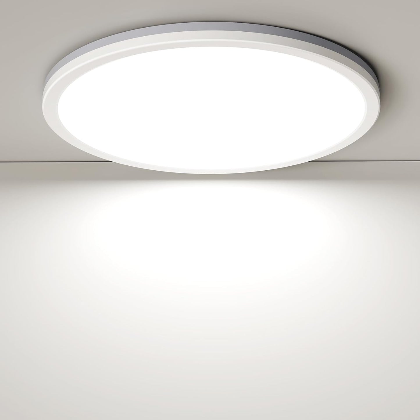 LED Ceiling Light 24W Dimmable with Remote. 2000K-6500K Round Panel