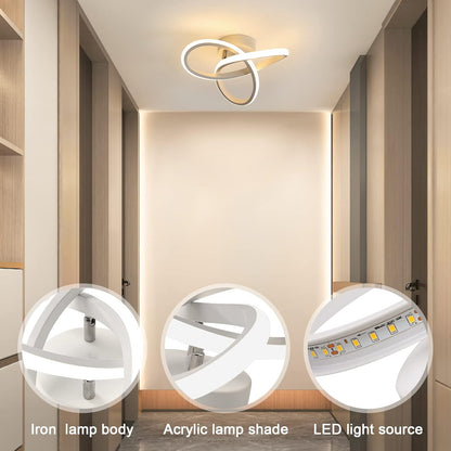 Modern LED Ceiling Light. Stylish Chandelier