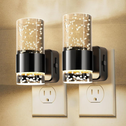 Plug-in Night Light Acrylic Bubble Style