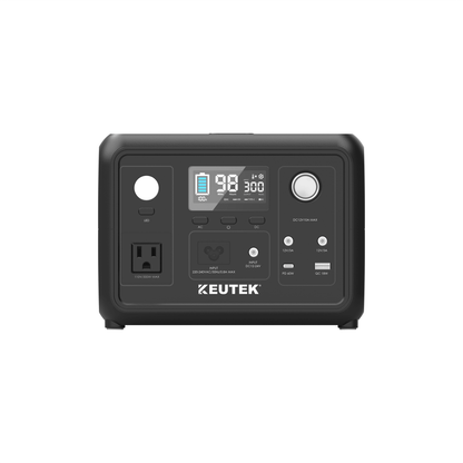 300W Portable Power Station Max (LiFePO₄. 600W Peak)