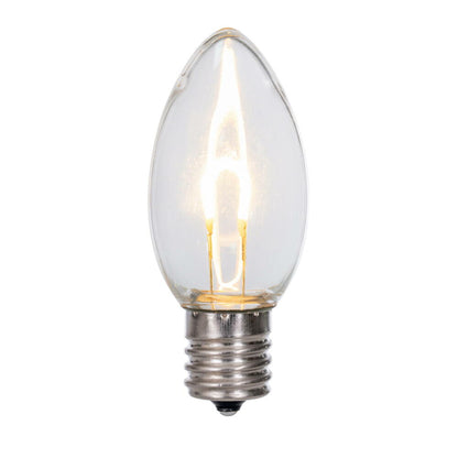 Smooth C9 Filament Bulbs - Arched and Straight