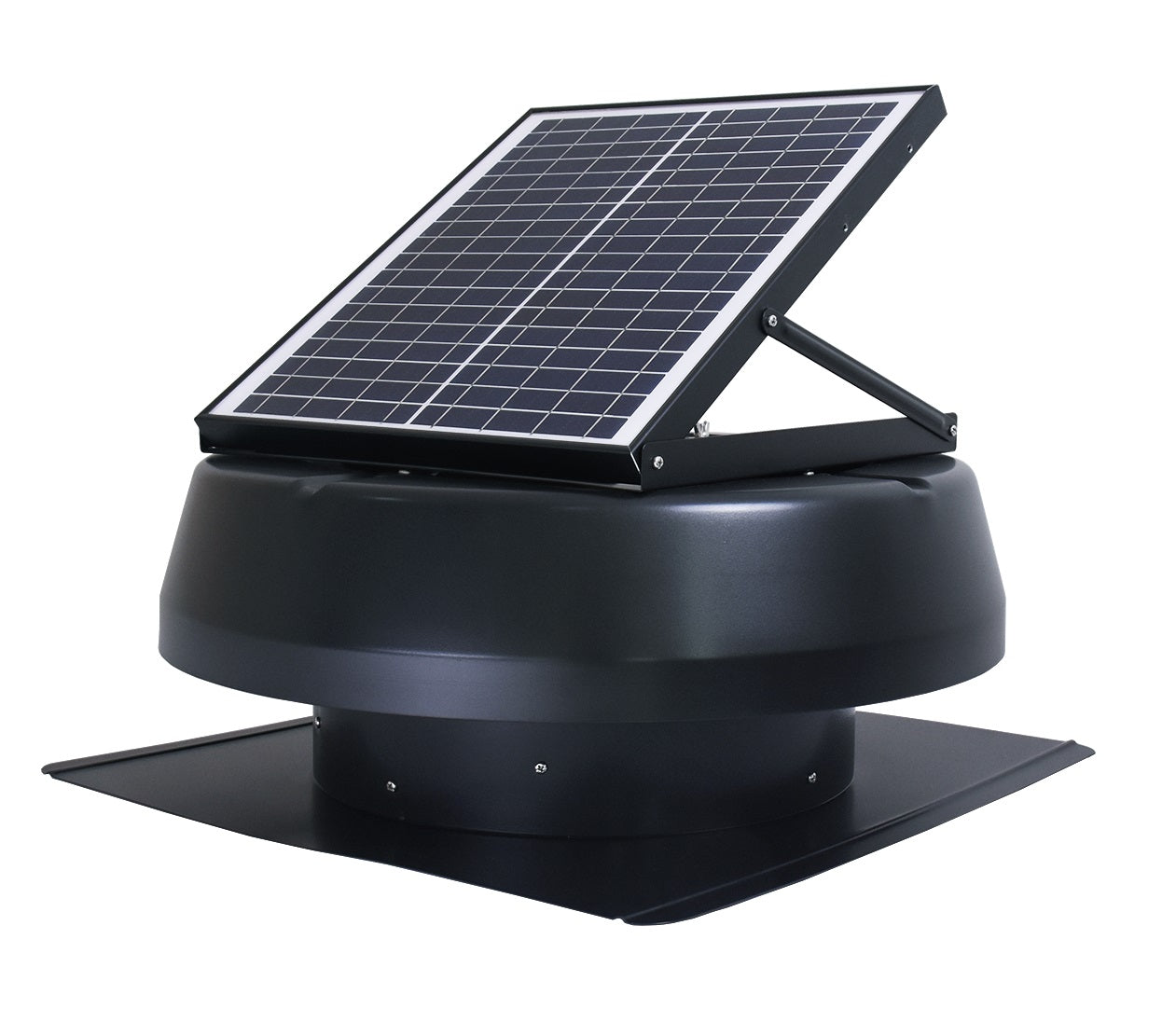 ILG8SF301A - iLiving HYBRID Smart Exhaust Solar Roof Attic Exhaust Fan. 14. 40-Watt. Black. 15-Year Warranty