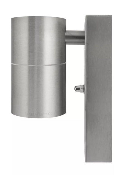 Modern Stainless Steel Outdoor Garden Wall Down Light. GU10 Base