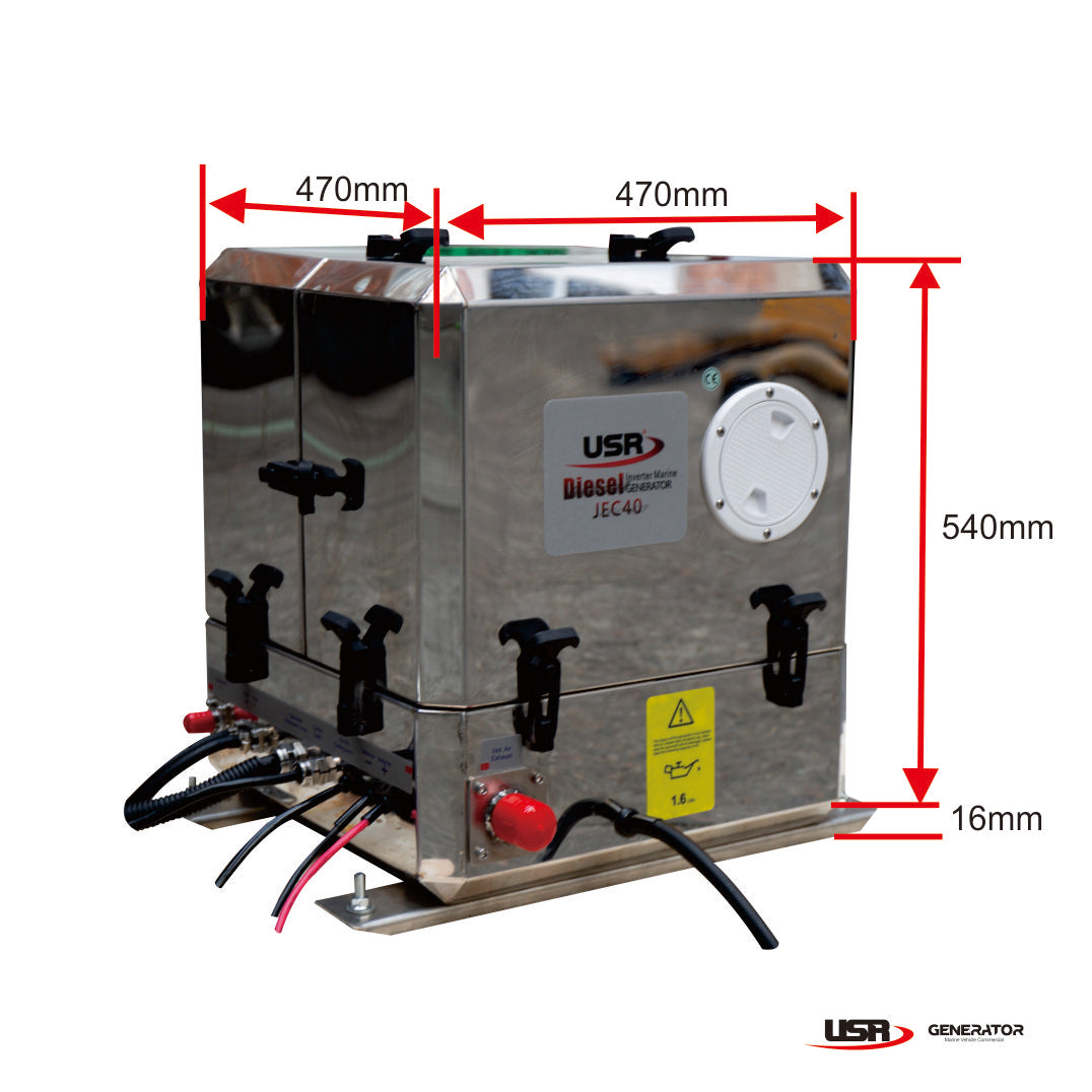 USR PMG Marine Generator JEC40 4kVA