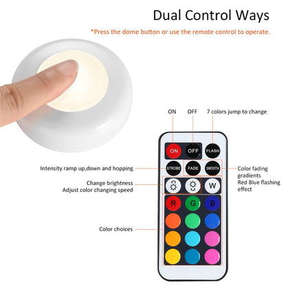 6 Pack 3W Battery Powered Wireless Closet Lights