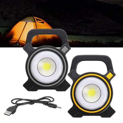 30W COB LED USB Solar Work Light Spotlight Flood Lamp Lantern Outdoor Camping