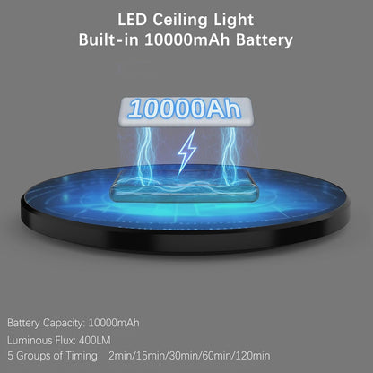 Rechargeable Motion Sensor Ceiling Light. 3 CCT. 400LM