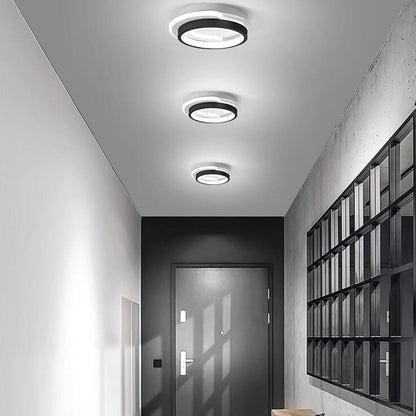 Clerance Sale - Ceiling Lighting Modern Round Aluminum Ceiling Light 3-Color Dimming Led Small Ceiling Lamp Close To Ceiling Light Fixtures