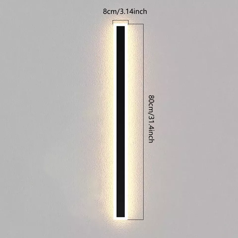 Modern Waterproof LED Wall Light – Indoor & Outdoor