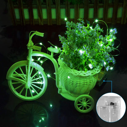 Green Fairy Lights. 5M 50 LEDs Battery Powered String Lights