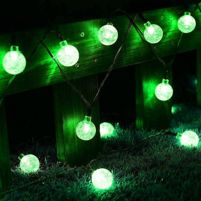 Green Solar Fairy Lights – 100LED. 12M. 8 Modes