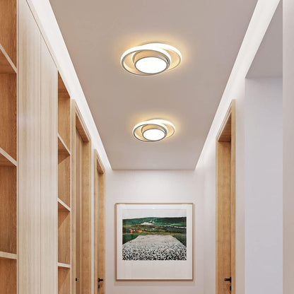 Modern LED Ceiling Lights 32W 2350lm. Warm White 3000K. Round Ceiling Lighting for Bedroom Hallway Balcony Corridor