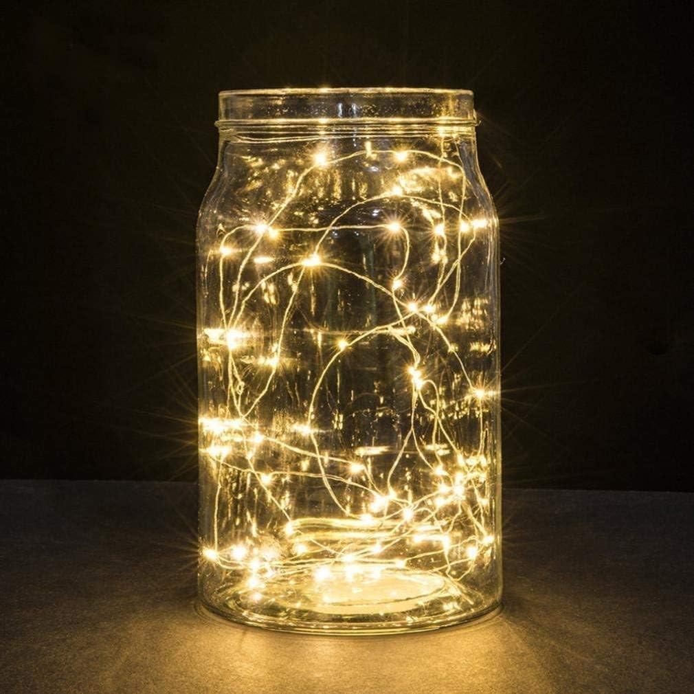 2 Pack 2M 20 LED Battery Operated Fairy String Lights
