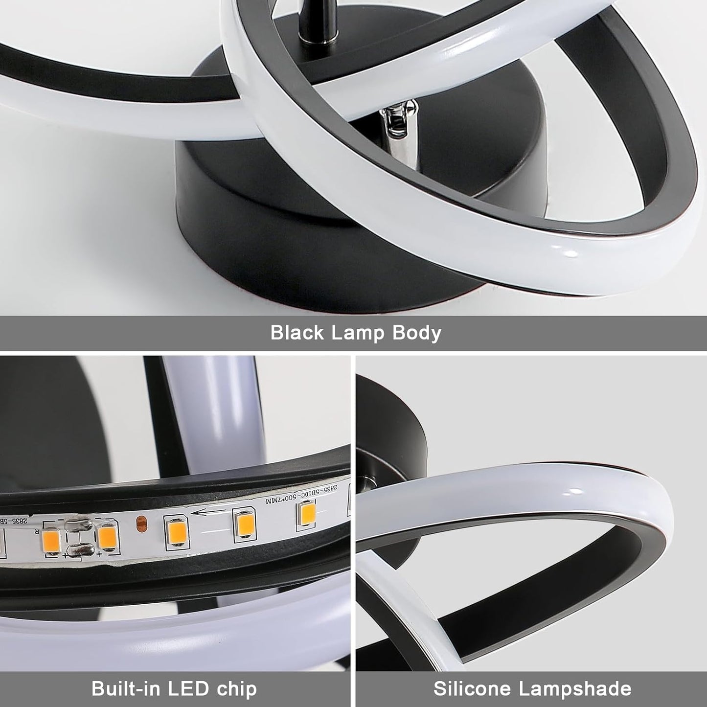 Modern LED Ceiling Light. Stylish Chandelier