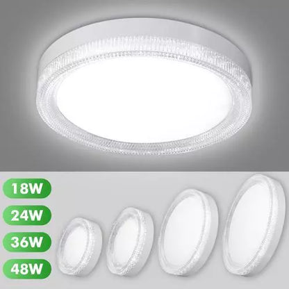 LED Round & Square Ceiling Light – 12W-48W. IP44