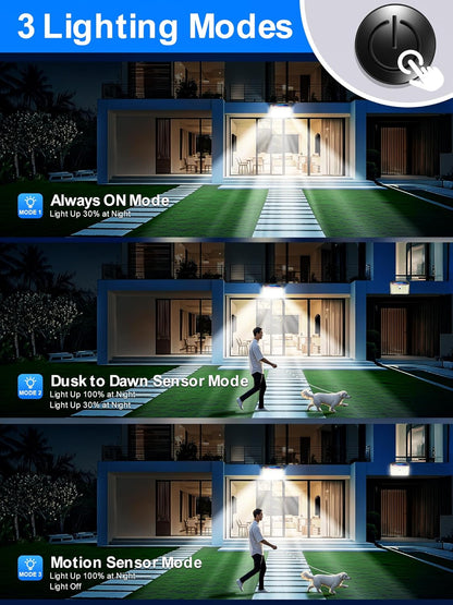 Solar Security Lights – 246 LED. Motion Sensor. Waterproof