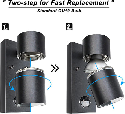 PIR Motion Sensor Wall Light