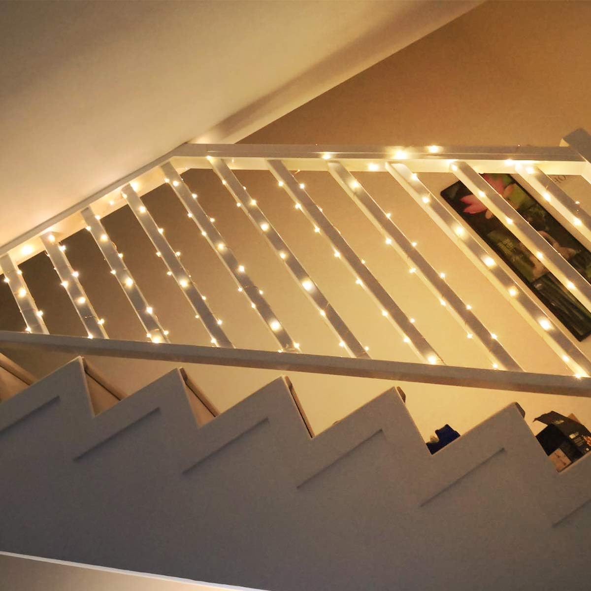 10M Plug-In Copper Fairy Lights – Warm White. Waterproof