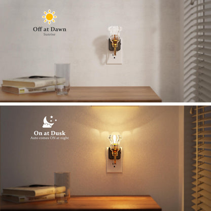 Plug-in Night Light Floral Style (Up)