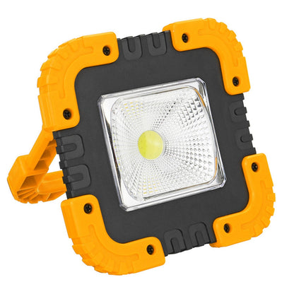 100W USB Solar LED Work Light Rechargeable Emergency Flood Lamp