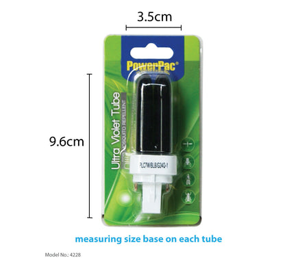 PowerPac Mosquito killer Lamp. Mosquito Replacement Lamp. Replacement Tube 7watts x2 (4228)
