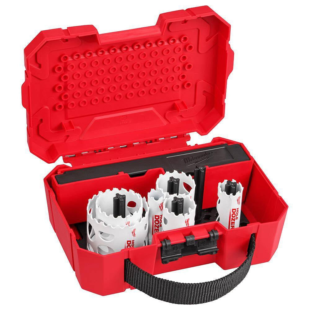 10 PC HOLE DOZER HVAC Hole Saw Kit